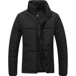 Women's Warm Winter Coat Waterproof Puffer Jacket Full-Zip Lightweight Winter Ja